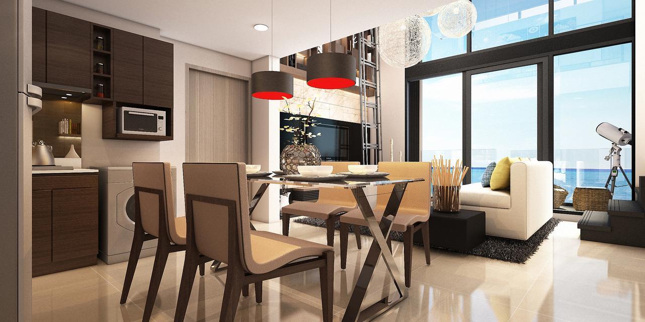 The Aristo By Holy Cow, 4-Br Loft, 150 M2, Pool View Aparthotel Praia de Surin Quarto foto